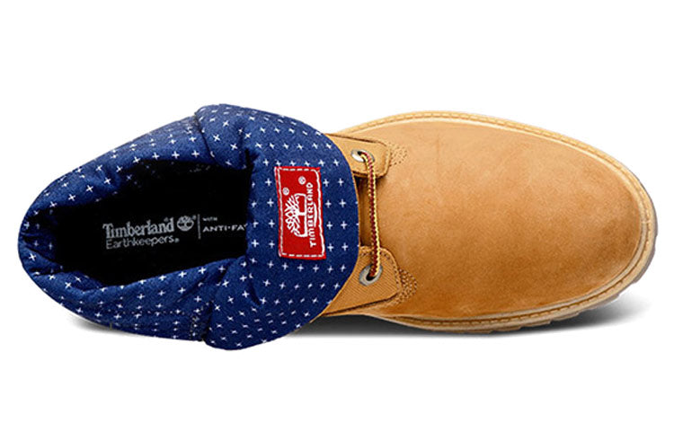 Timberland Roll Top Wide Fit Boots Basic 'Wheat Blue' 6723BW