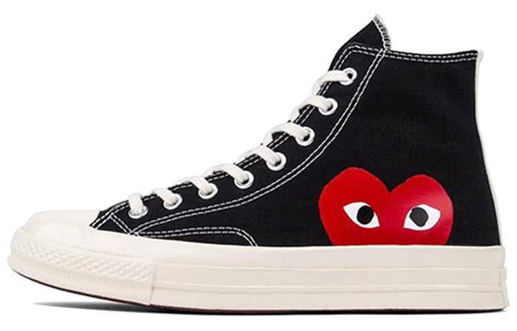 Converse x COMME des GARCONS PLAY Chuck 70 Hi 'Black Red' 150204C