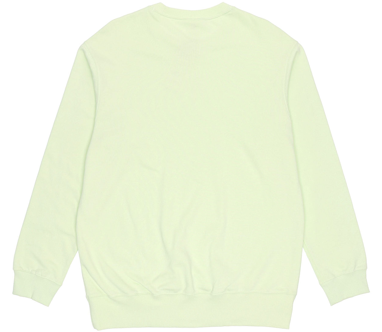 Men's adidas Fv Swt Cotton Sports Round Neck Pullover Acid Green HE4352