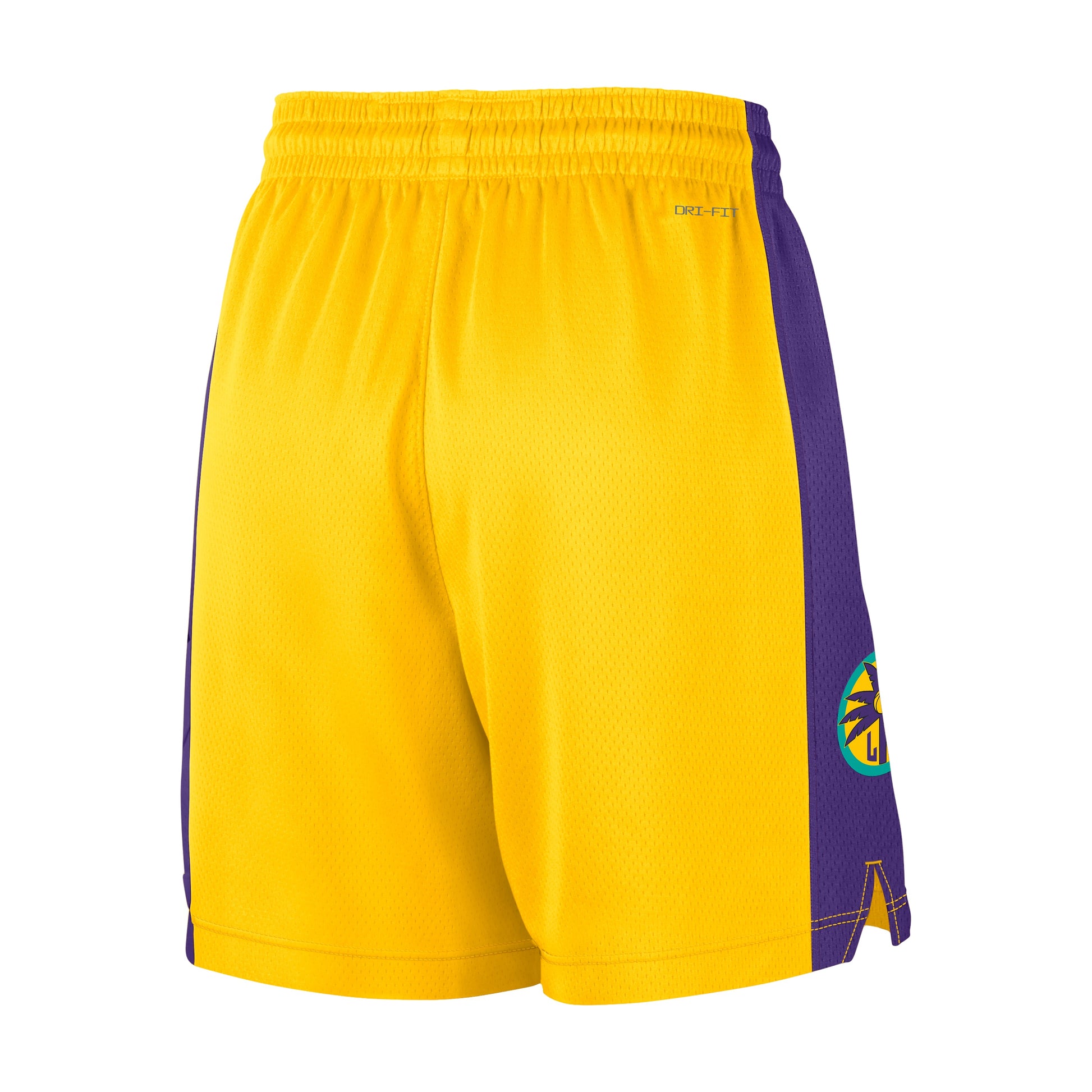 (WMNS) Nike Los Angeles Sparks Court Origins Dri-FIT Victory Knee-Length Shorts 'Amarillo Field Purple White' IO7965-728