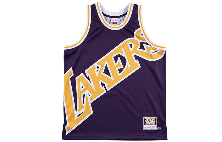 Mitchell & Ness Bigh Face Jersey 'Los Angeles Lakers' MSTKBW19068-LALPURP