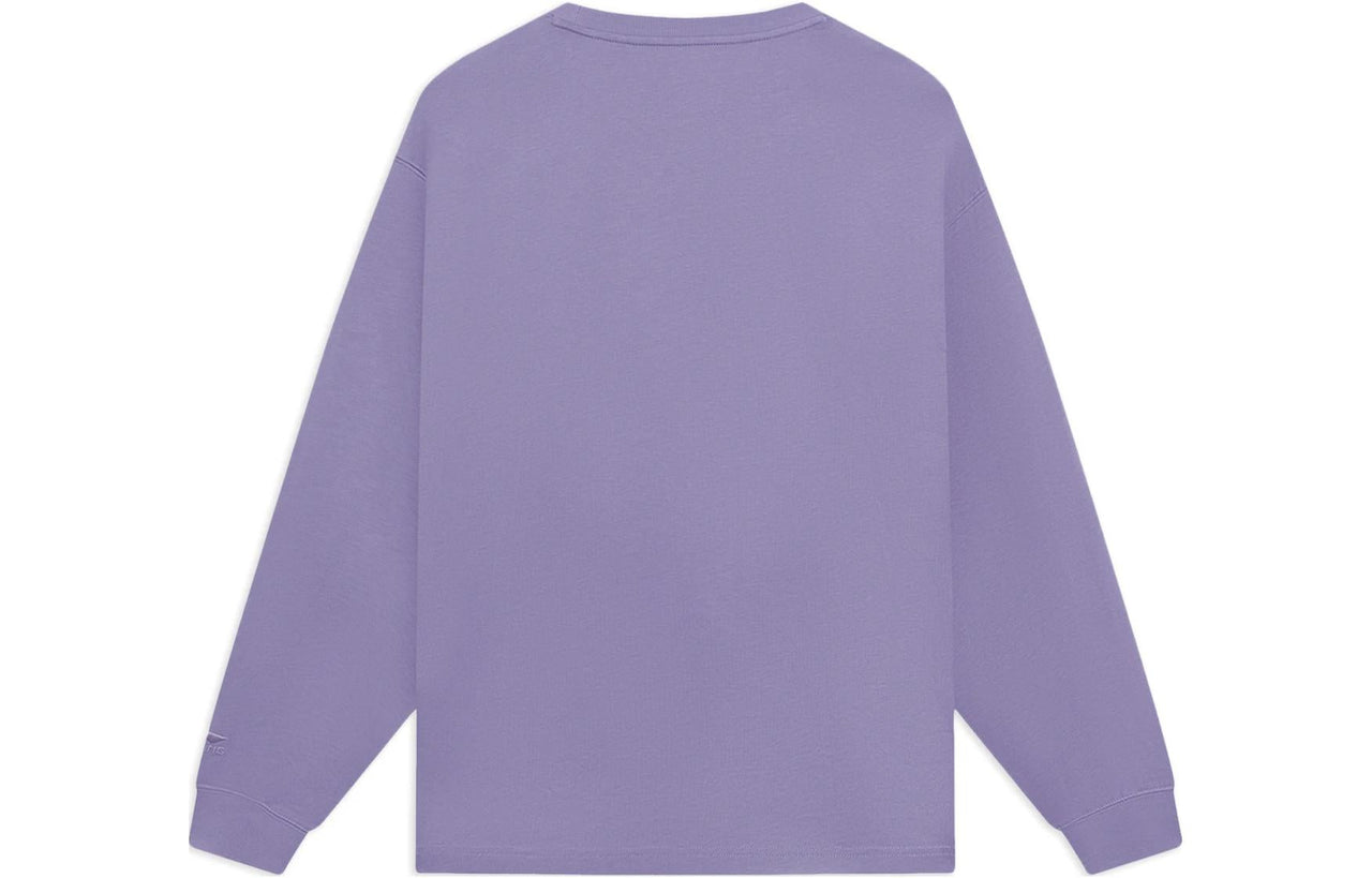 Li-Ning Chinese Color Pocket Long Sleeve T-shirt 'Purple' AHSS751-7