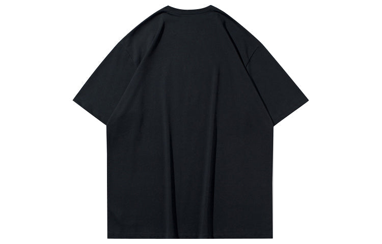 Li-Ning x Wade 3 Round Neck Loose Tee 'Black White' AHSQ487-1