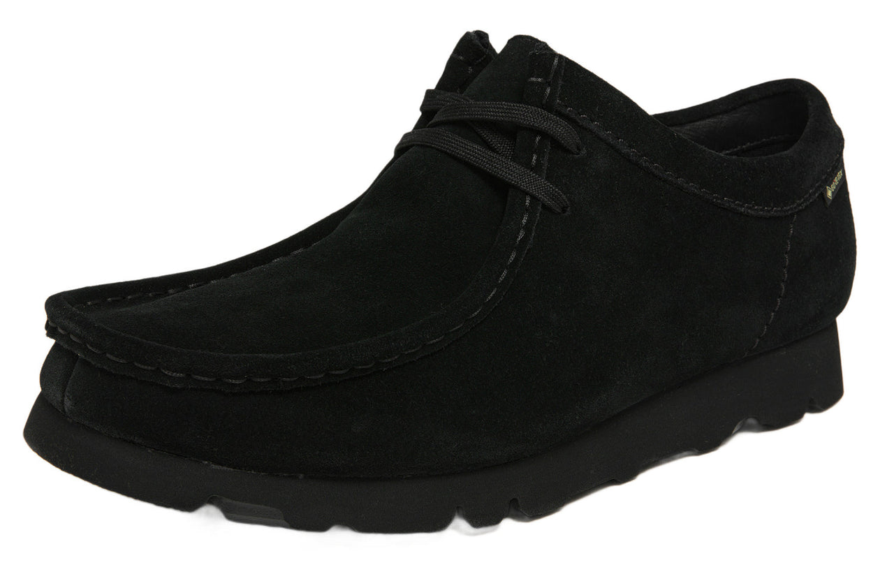 Clarks Originals Wallabee Gore-Tex Ankle Shoes 'Black Suede' 261494497