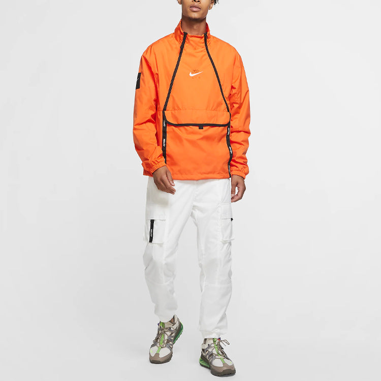 Nike Air Light Breathable Reflective Jacket Orange CU4119-837