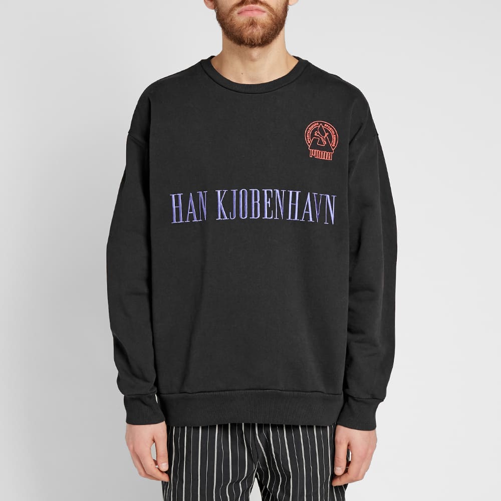 PUMA X Han Kjobenhavn Crewneck Sweatshirt 'Black' 578244-01