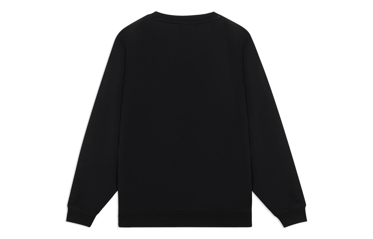 Li-Ning Logo Print Classic Pullover 'Black' AWDT063-2
