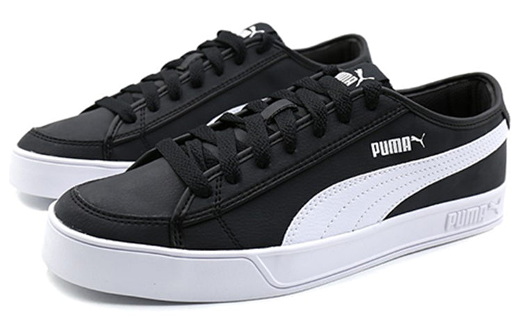 PUMA Smash v2 Vulc SL 'White Black' 367308-01