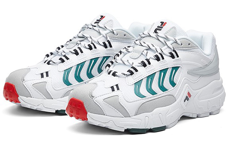 (WMNS) FILA Running Shoes Grey/White/Green F12W031110FWG