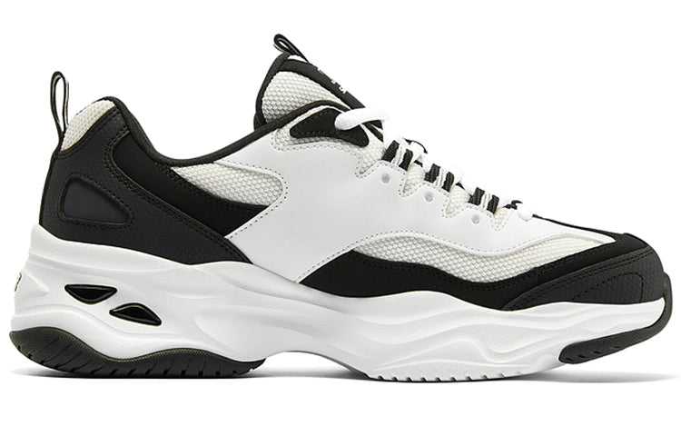 (WMNS) Skechers D'Lites 4.0 'Black White' 149492-BKW