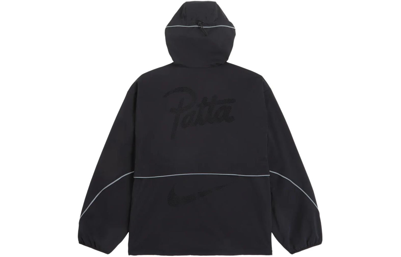 Nike x Patta Running Team Full-Zip Jacket 'Black' FJ3087-010
