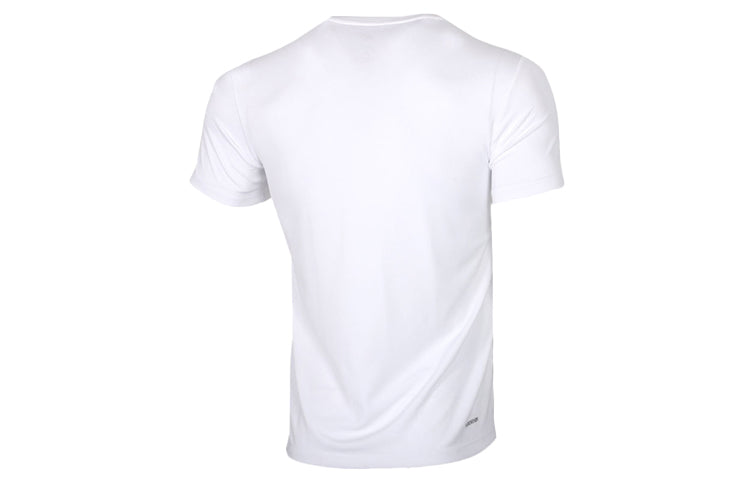 adidas Aeroready Training Sports Round Neck Short Sleeve 'White' FL4310