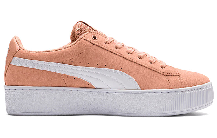 (WMNS) PUMA Vikky Platform Pink/White 363287-15