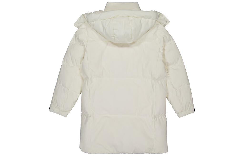 New Balance Hooded Puffer Jacket 'White' NPD49031-WT