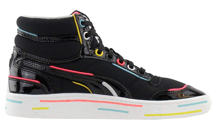 (WMNS) PUMA Unexpected x Ralph Sampson Mid 'Black White' 371953-01