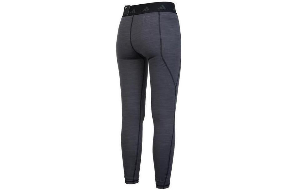 (WMNS) adidas Techfit Brushed Full Length Leggings 'Black' HS8758