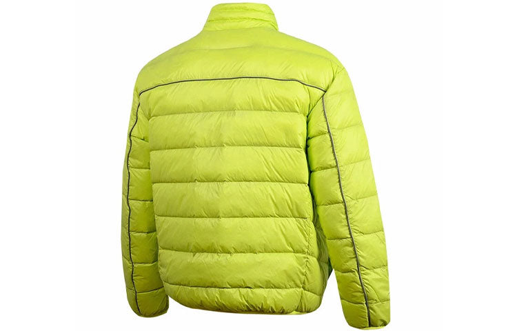 Converse Stand Collar Light Puffer Jacket 'Fluorescent Green' 10020671-A01