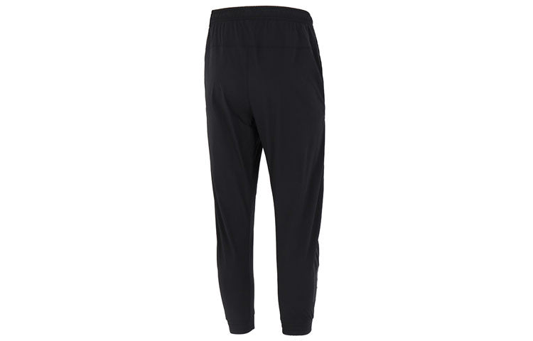 Men's adidas Sl Sj Tc Pt Casual Bundle Feet Solid Color Logo Sports Pants/Trousers/Joggers Autumn Black HM2971