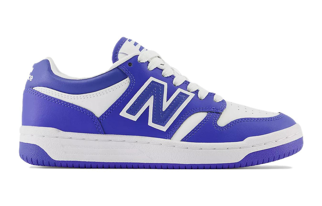 (GS) حذاء New Balance 480 "أزرق بحري أبيض" GSB480WH