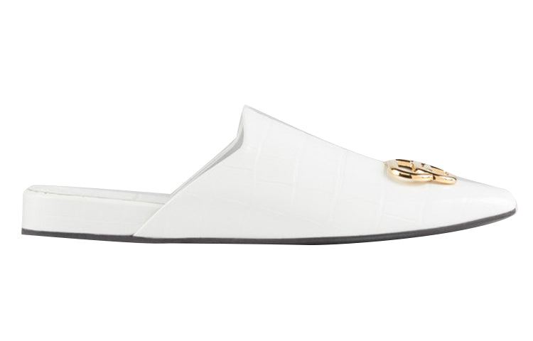 (WMNS) Balenciaga Cosy Mules White 601218WA9D19047