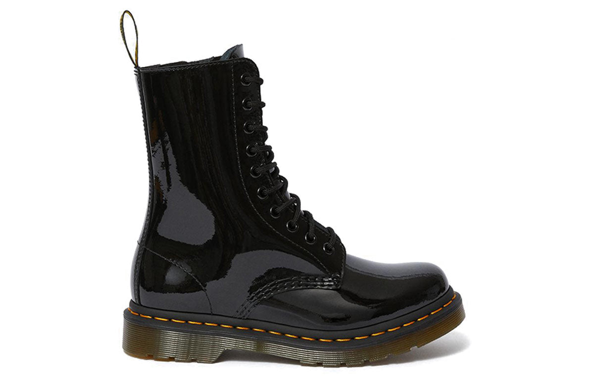 (WMNS) Dr. Martens 1490 Patent Lamper Boots Black 25277001