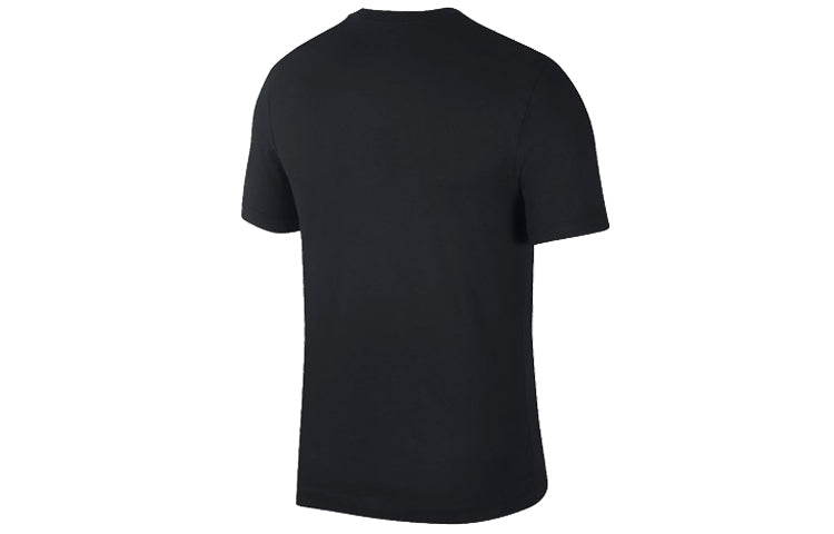 Nike Graffiti Logo Sports Basketball Short Sleeve Black CK1181-010