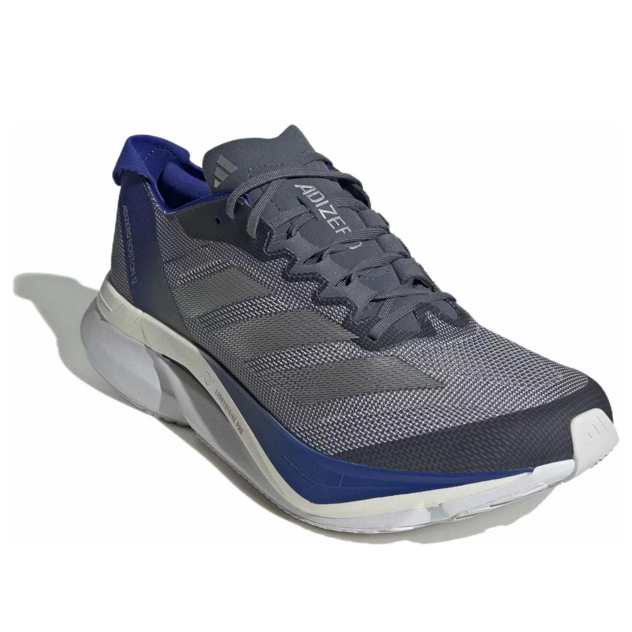 adidas Adizero Boston 12 'Onix Matte Silver Lucid Blue' JP7913