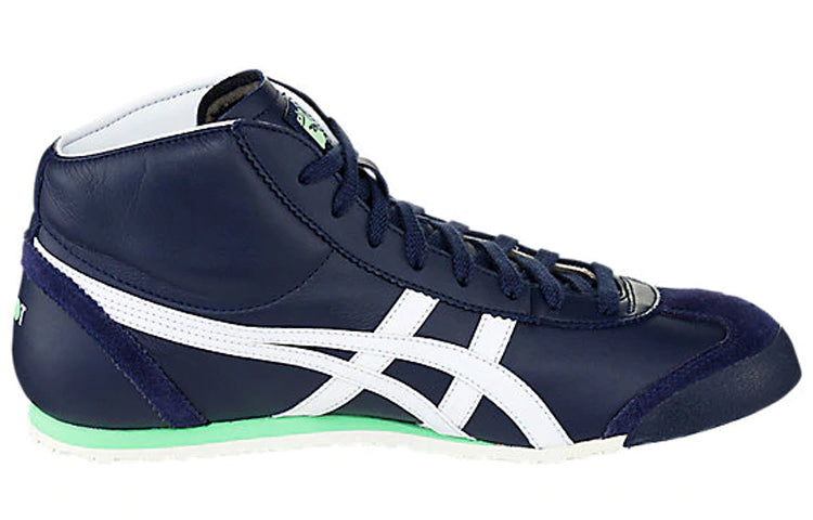 Onitsuka Tiger Mexico Mid Runner 'Dark Blue White Green' 1183A335-401