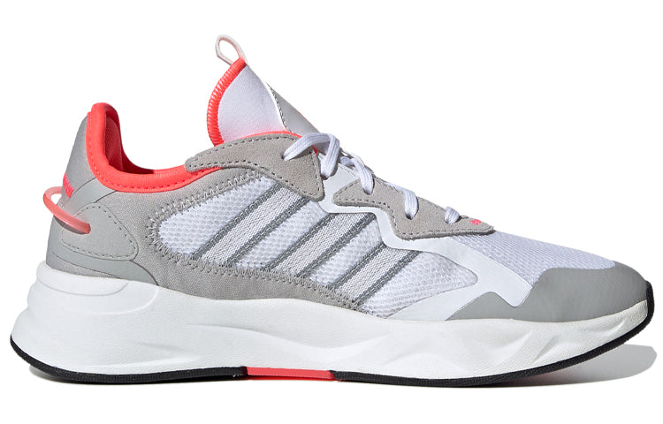 (WMNS) adidas neo Futureflow 'White Gray Orange' FY6092