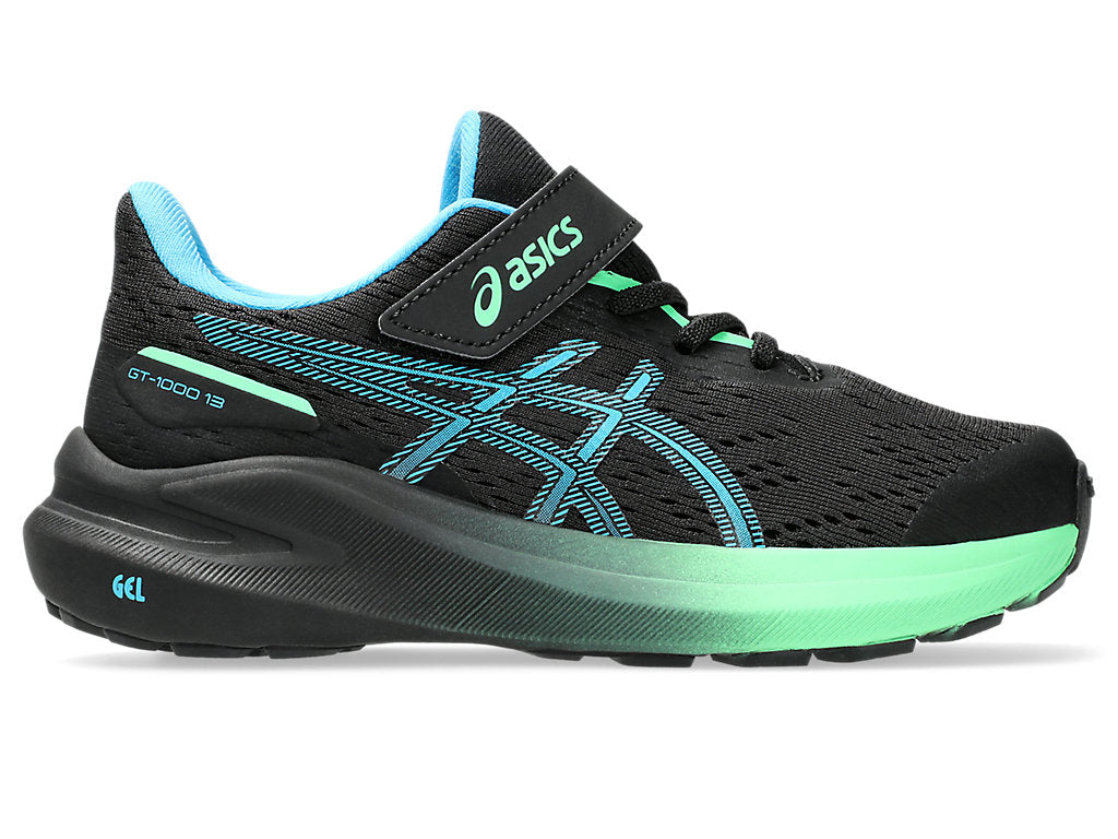 (PS) ASICS GT-1000 13 'Black Digital Aqua' 1014A344-001