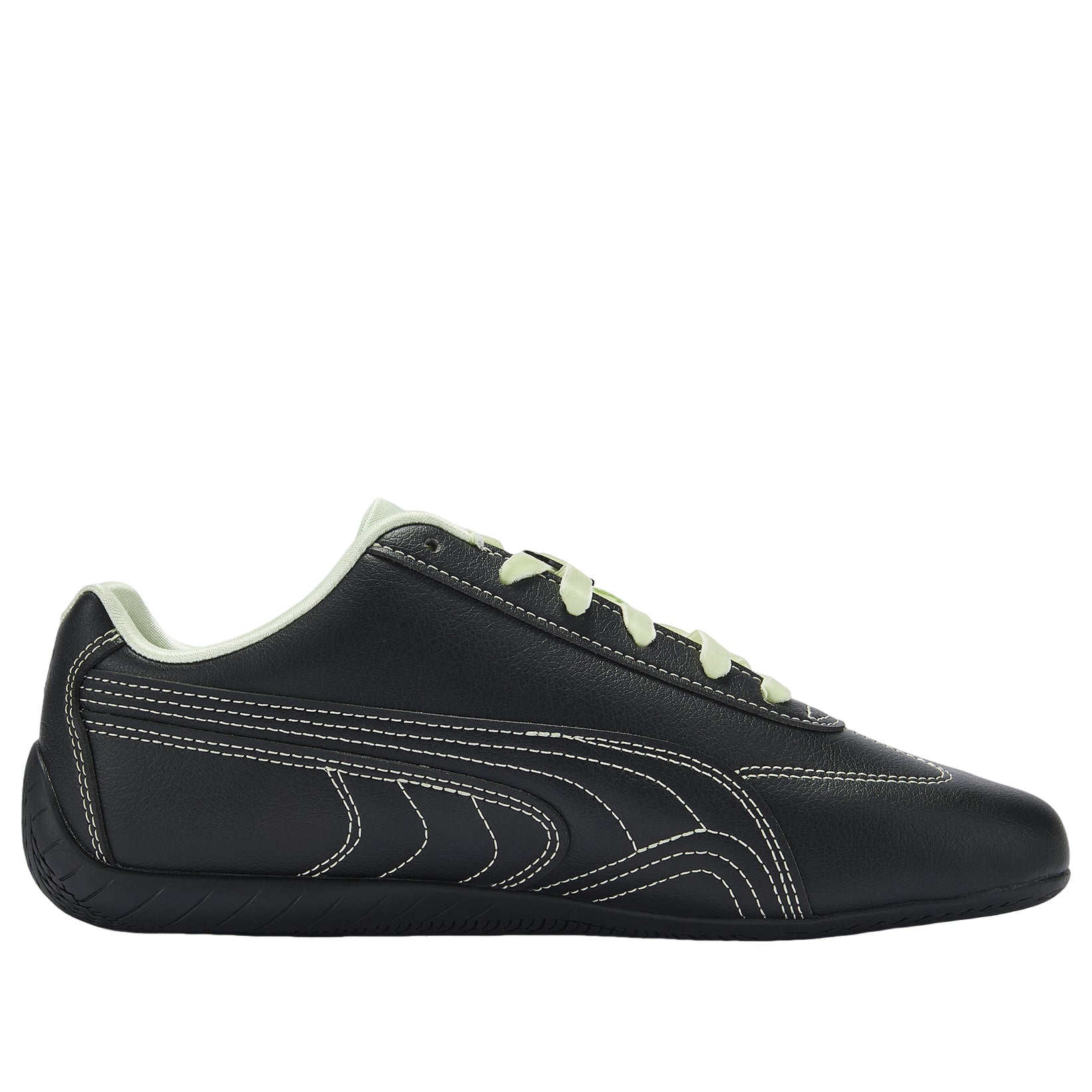 (WMNS) PUMA x Powerpuff Girls Speedcat 'Black Silver Green Illusion' 408101-01