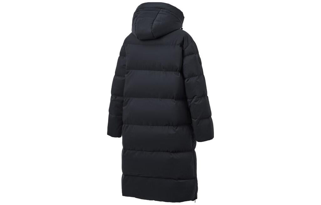 (WMNS) Li-Ning Training Waterproof Long Down Jacket 'Black' AYMT100-2