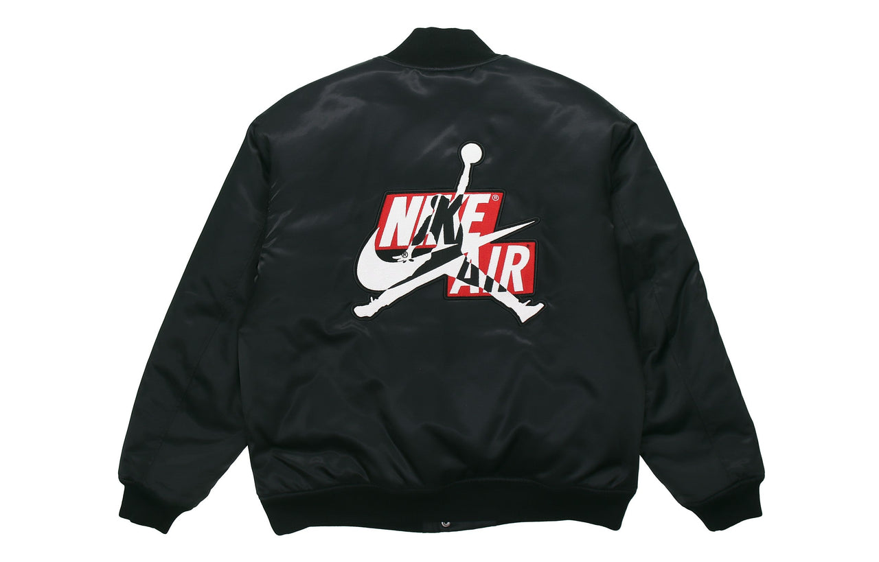 جاكيت Air Jordan Jumpman Classics الرياضي الكاجوال والدافئ باللون الأسود CT3462-010