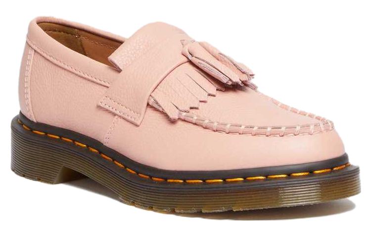(WMNS) Dr.Martens Adrian Virginia Leather Tassel Loafers 'Peach Beige' 22760329