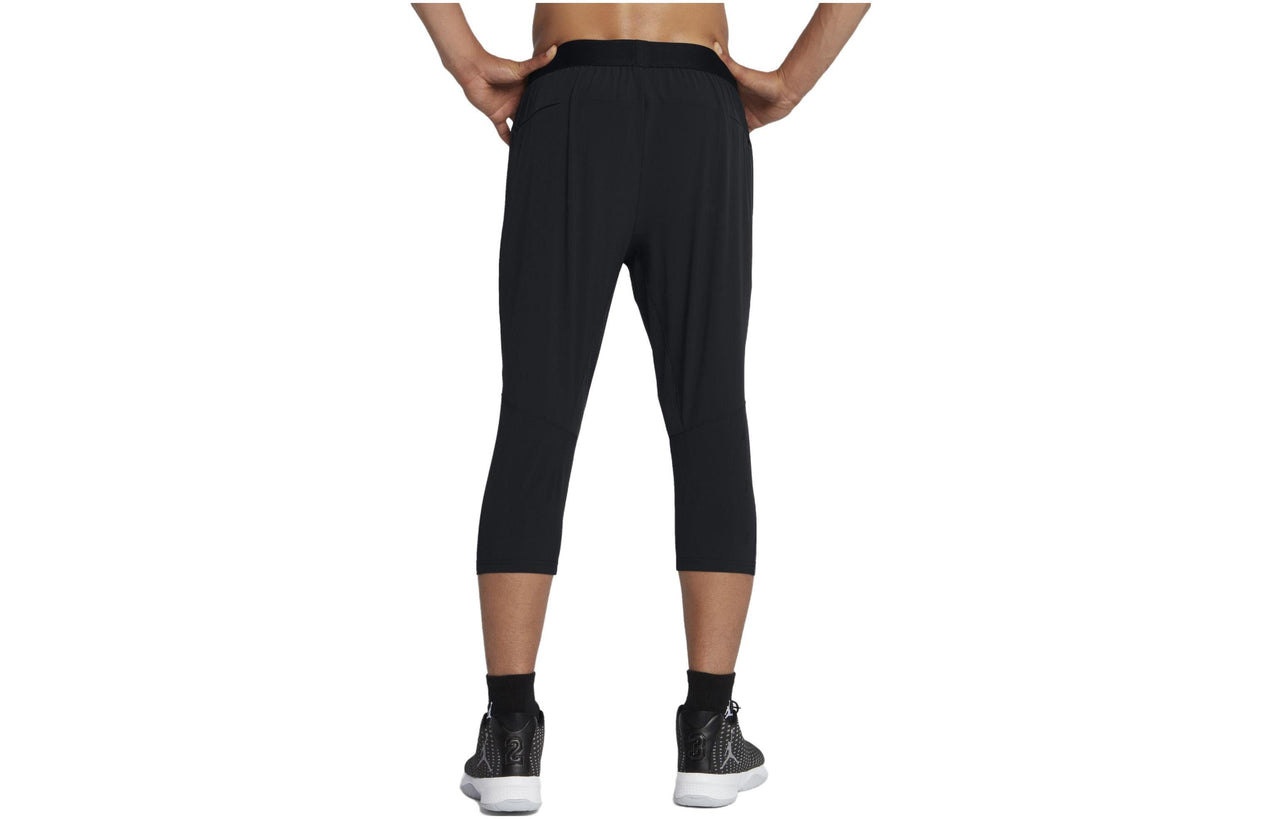 Air Jordan Slim Fit 7points Sports Pants 'Black' 861505-010