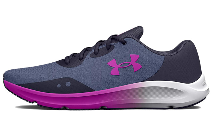 (WMNS) Under Armour Pursuit Charged Pursuit 3 Running Shoes 'Grey Purple Black' 3024889-500