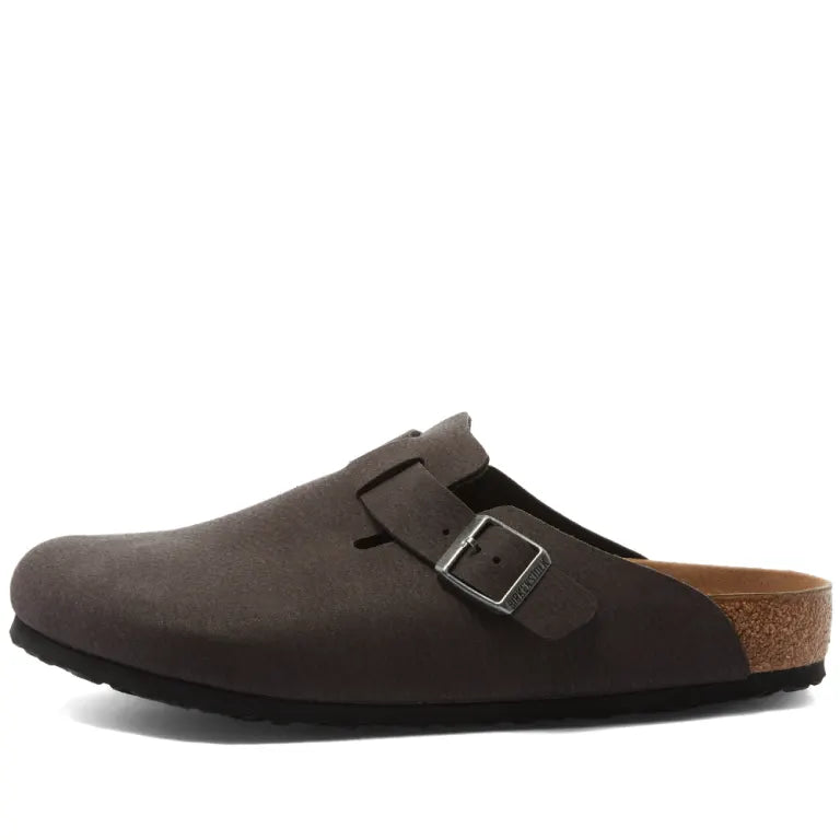 Birkenstock Boston Vegan Sandals 'Black Desert Dust' 1023518