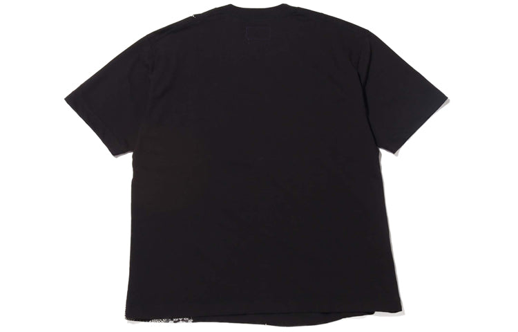 THE NORTH FACE PURPLE LABEL Patchwork Short Sleeve Unisex Black NT3020N-K