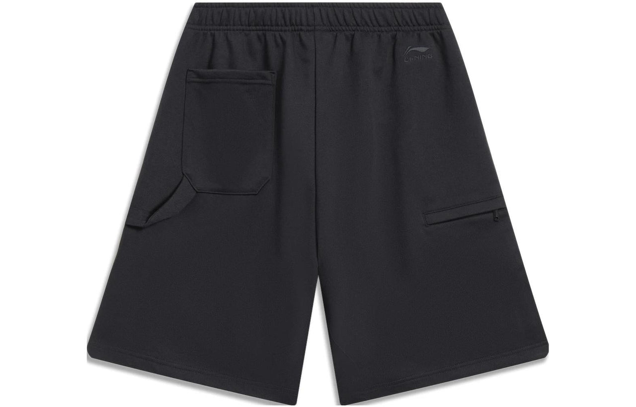 Li-Ning Logo Straight Short 'Black' AKST197-2