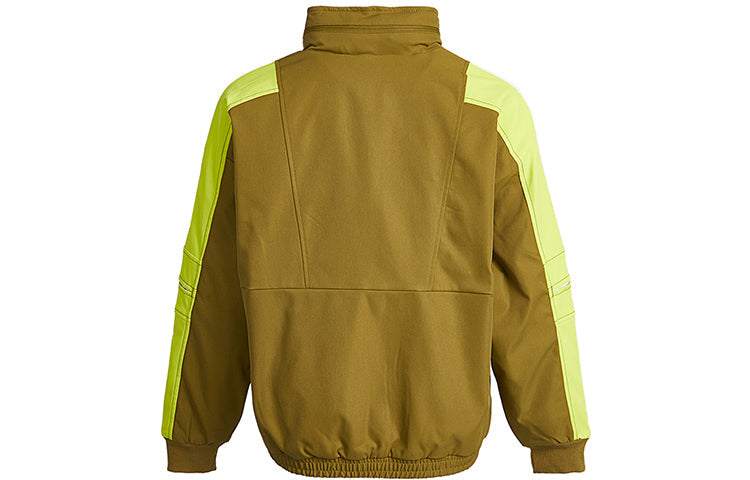 (WMNS) adidas Str Jkt Warm Training Sports Storage Simple Hooded Fleece Lined Jacket Yellow GP0623