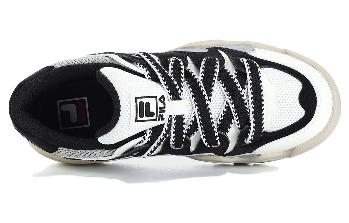 (WMNS) FILA Rosetta Skateboarding Shoes 'Black Grey' F12W331207FSB