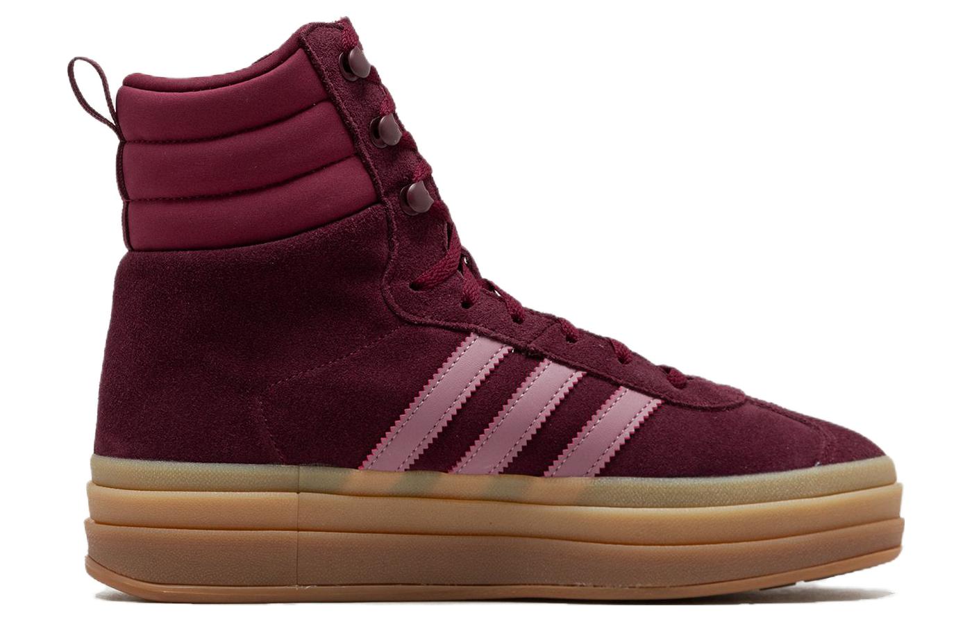 (WMNS) adidas Gazelle Boot 'Maroon Gum' ID6882