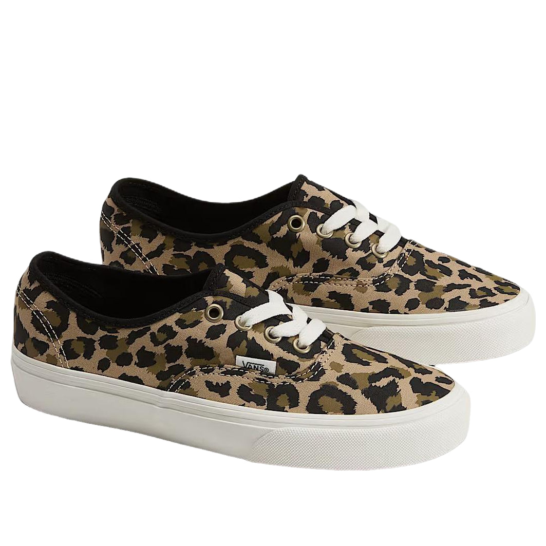 Vans Authentic 'Leopard Black Incense Tan' VN000D6GGR4