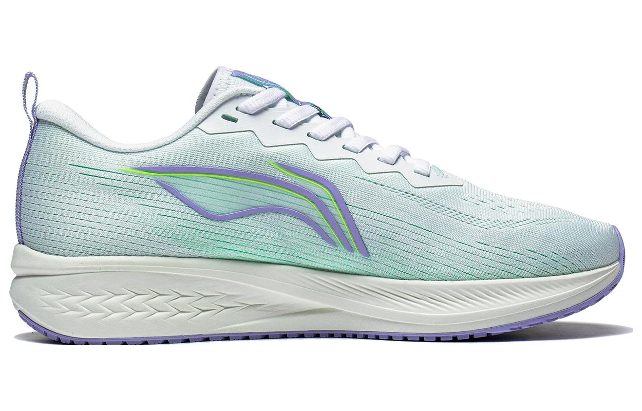 (WMNS) Li-Ning RED HARE VI Racing Running Shoes 'White Green' ARMT016-13