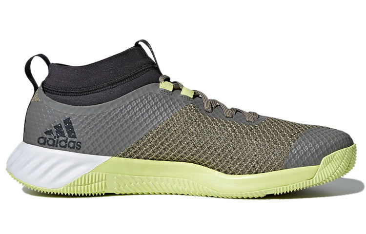 adidas Crazytrain Pro 3 Running Shoes Grey/Yellow CG3473