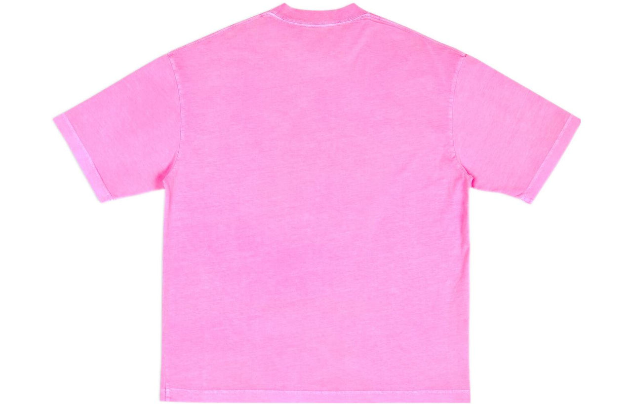 Balenciaga 5:20 Graphic T-shirt 'Pink' 612966TMVL55505