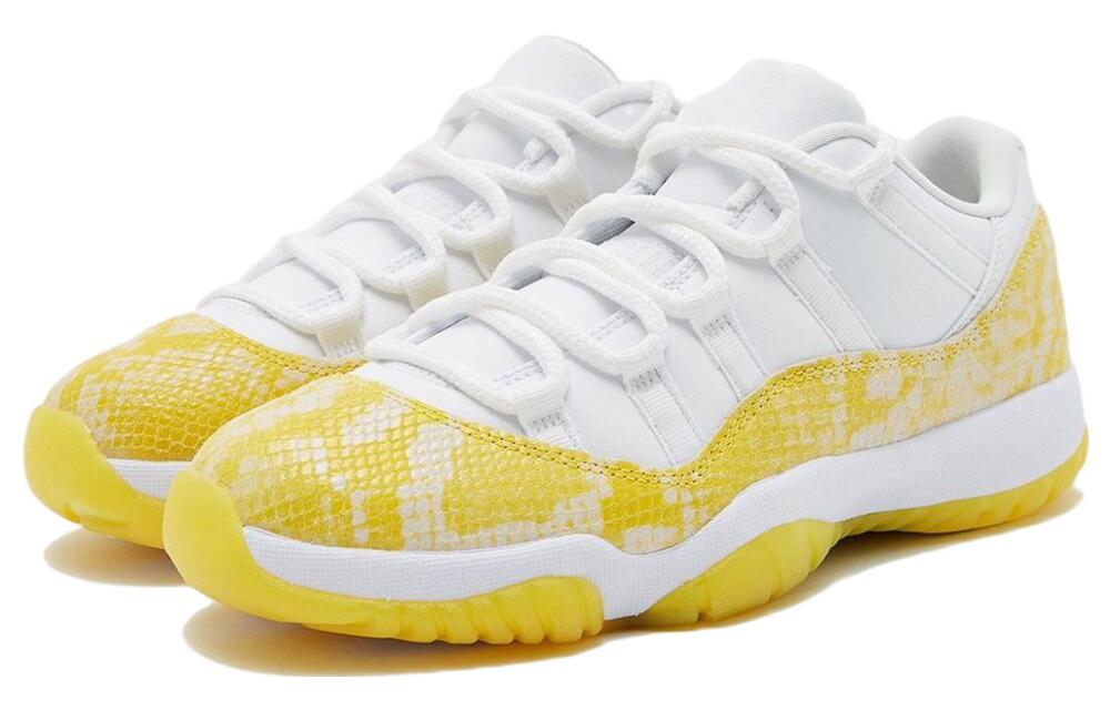 (WMNS) Air Jordan 11 Retro Low 'Yellow Snakeskin' AH7860-107