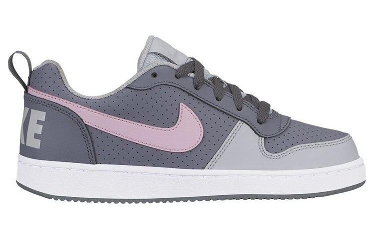 (GS) Nike Court Borough Low 'Grey Pink' 845104-008
