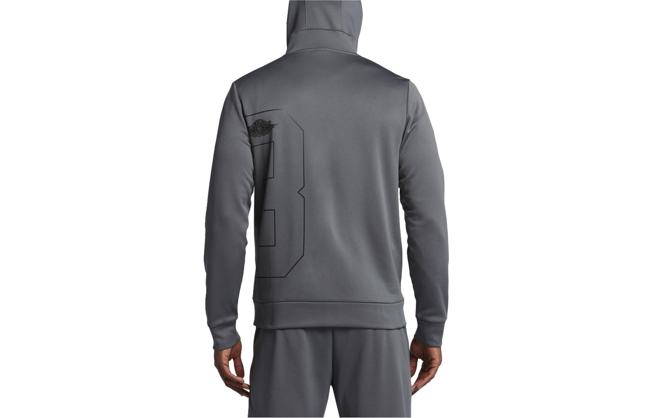 Air Jordan 23 Therma Lite Full zip Hoodie 'Grey' 831381-021