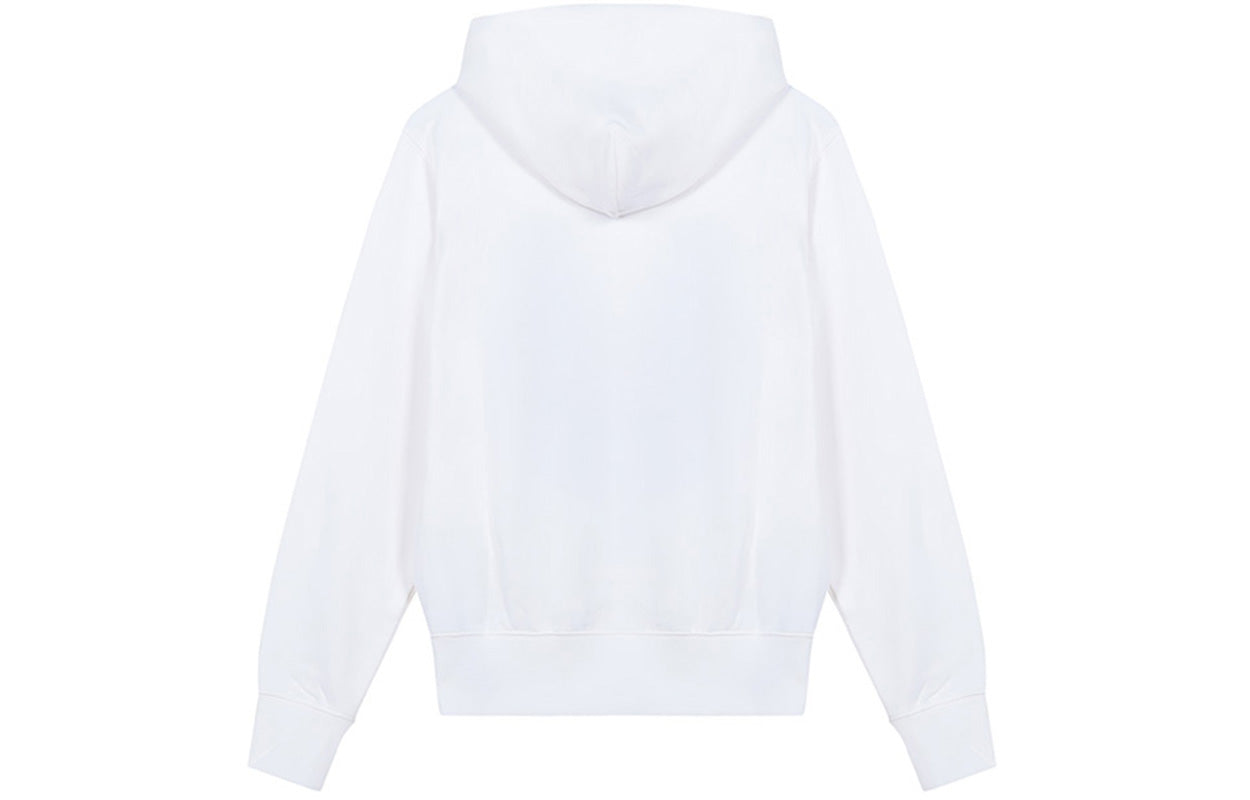 (WMNS) KENZO SS21 Tiger Head Embroidered Hoodie White FB52SW8714XA-01B
